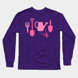 Pink Garderer Long Sleeve T-Shirt